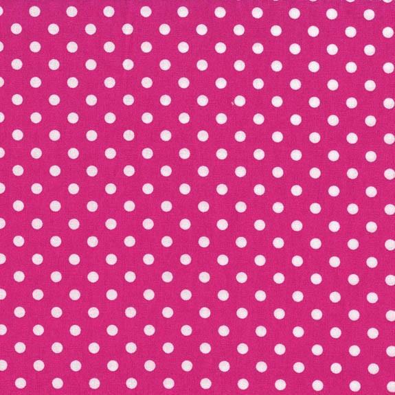 Small Polka Dot Print Poly Cotton Fabric - Prismatic Fiber Arts