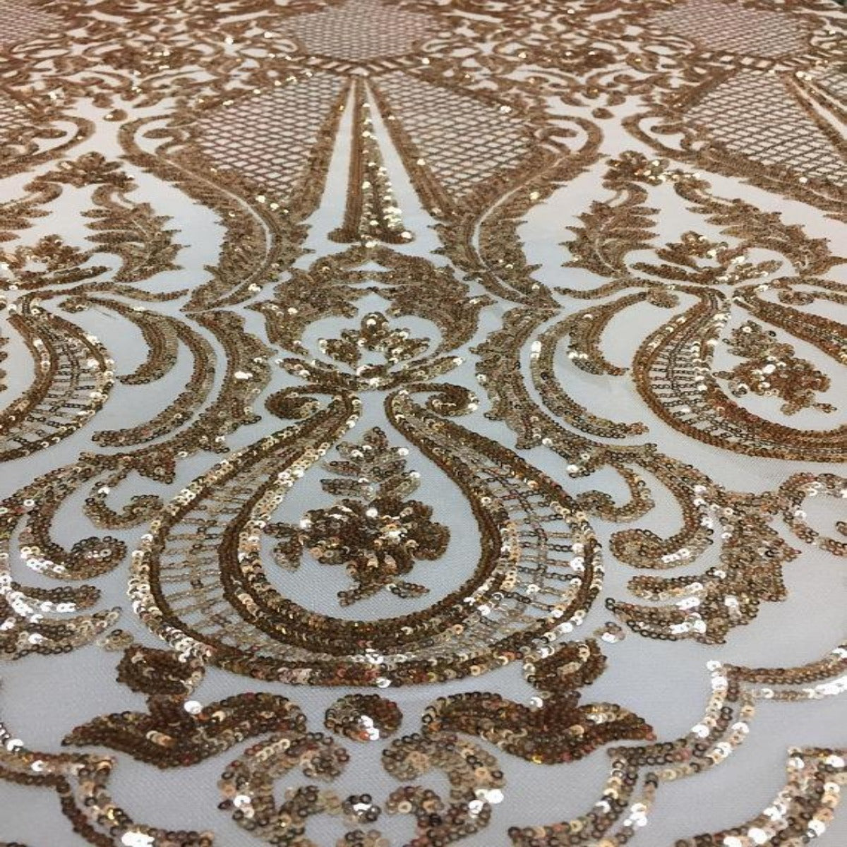 Chantal Deluxe Stretch Sequins Fabric - Prismatic Fiber Arts