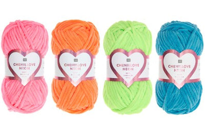 Creative Chenillove Neon Yarn - Prismatic Fiber Arts