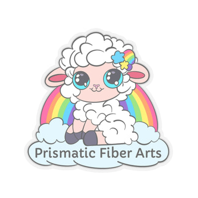 PFA Logo Kiss-Cut Stickers - Prismatic Fiber Arts