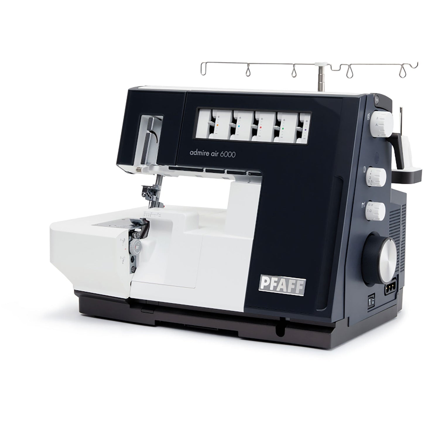 PFAFF® admire™ air 6000 Black Coverlock Machine - Prismatic Fiber Arts