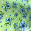 Lily Floral Polka Dot Print Poly Cotton Fabric - Prismatic Fiber Arts