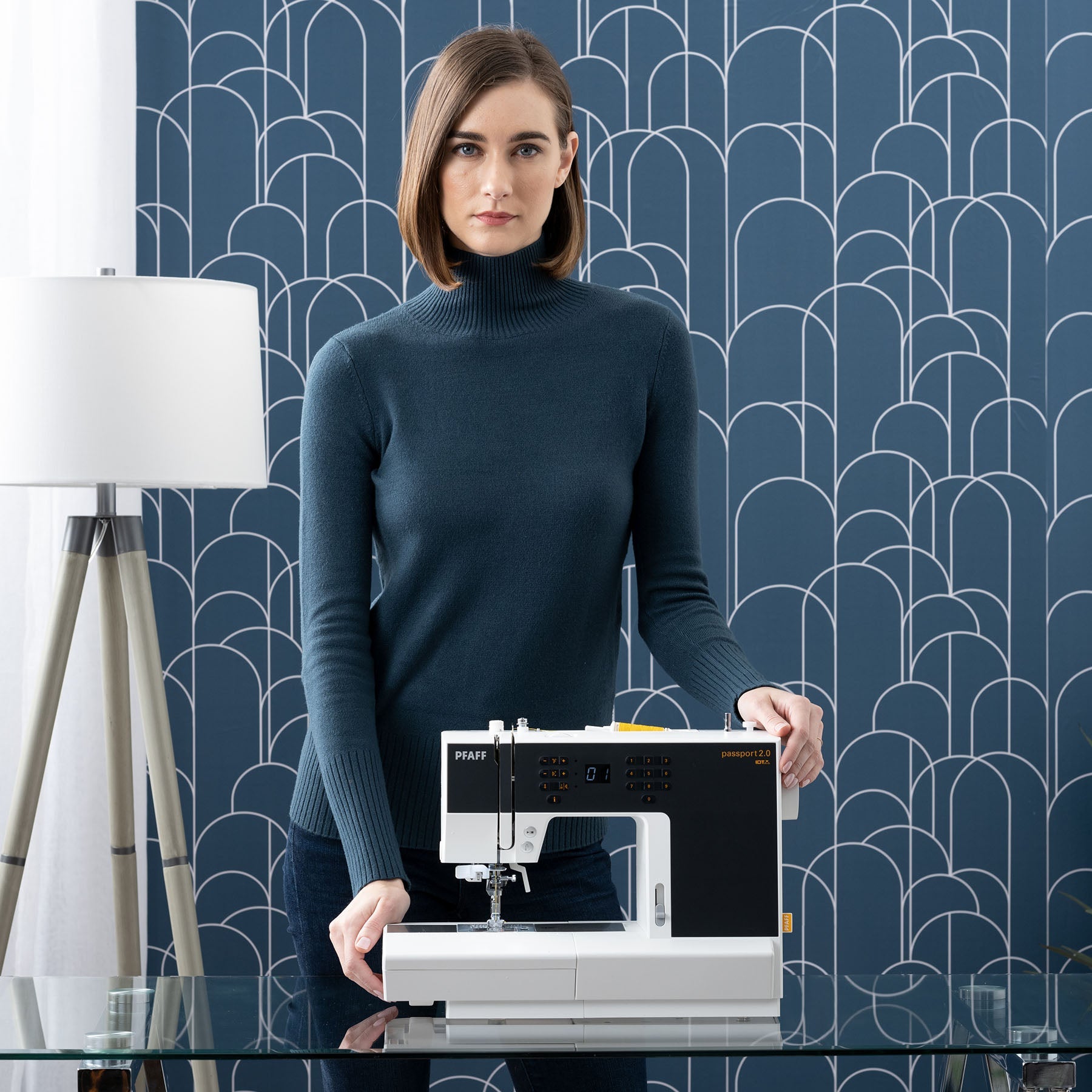 PFAFF® passport™ 2.0 Sewing Machine - Prismatic Fiber Arts