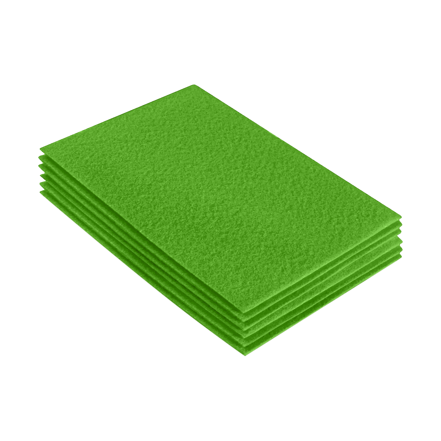 FabricLA Acrylic Felt 9"X12" Sheet Packs | Lime - Prismatic Fiber Arts