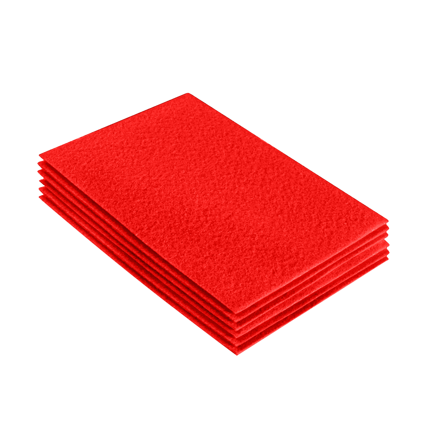 FabricLA Acrylic Felt 9"X12" Sheet Packs | Hot Orange - Prismatic Fiber Arts