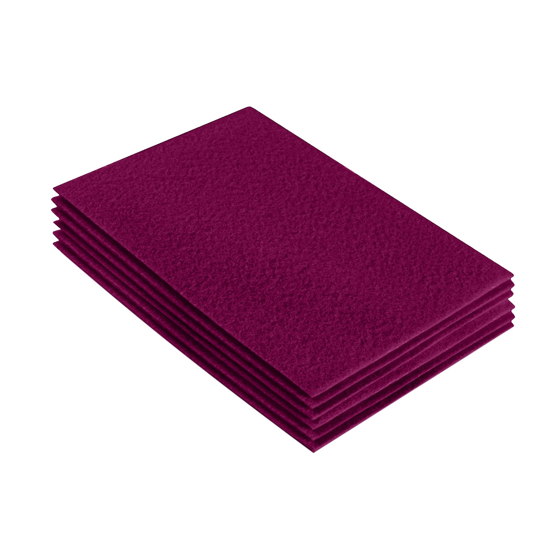 FabricLA Acrylic Felt 9"X12" Sheet Packs | Oxblood Burgundy - Prismatic Fiber Arts