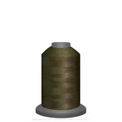 60455 Olive Drab Glide Polyester Thread - 1,100 yards Mini Spool - Prismatic Fiber Arts