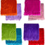 Faux Fur Fabric Squares - Shaggy Fur Patches 10x10 Inches for DIY Crafts, Chair Covers, Seat Cushions - Available in 4, 8, 16 Packs - Prismatic Fiber Arts