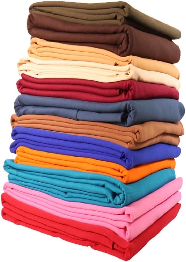 FabricLA 12oz Cotton Spandex Jersey Knit Fabric | Purple - Prismatic Fiber Arts