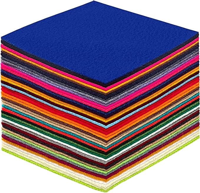 4" x 4" Acrylic Felt Sheets by FabricLA | Multi-Colors - Prismatic Fiber Arts