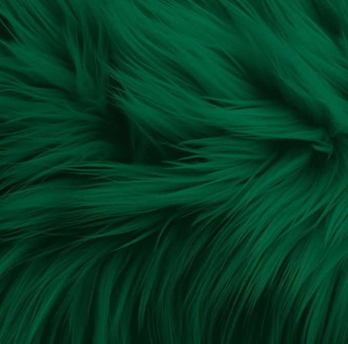 Faux Fur Fabric Squares - Shaggy Fur Patches 10x10 Inches for DIY Crafts, Chair Covers, Seat Cushions - Available in 4, 8, 16 Packs - Prismatic Fiber Arts