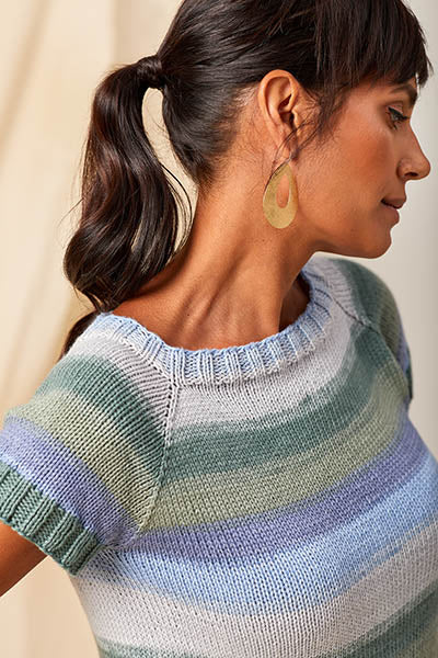 Fresh Berries Tee Pattern - Prismatic Fiber Arts
