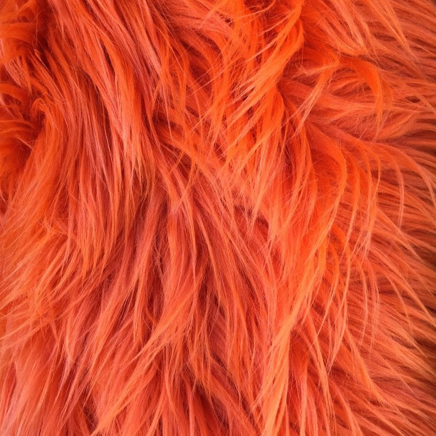 Luxury Long Pile Shaggy Faux Fur Fabric - Prismatic Fiber Arts