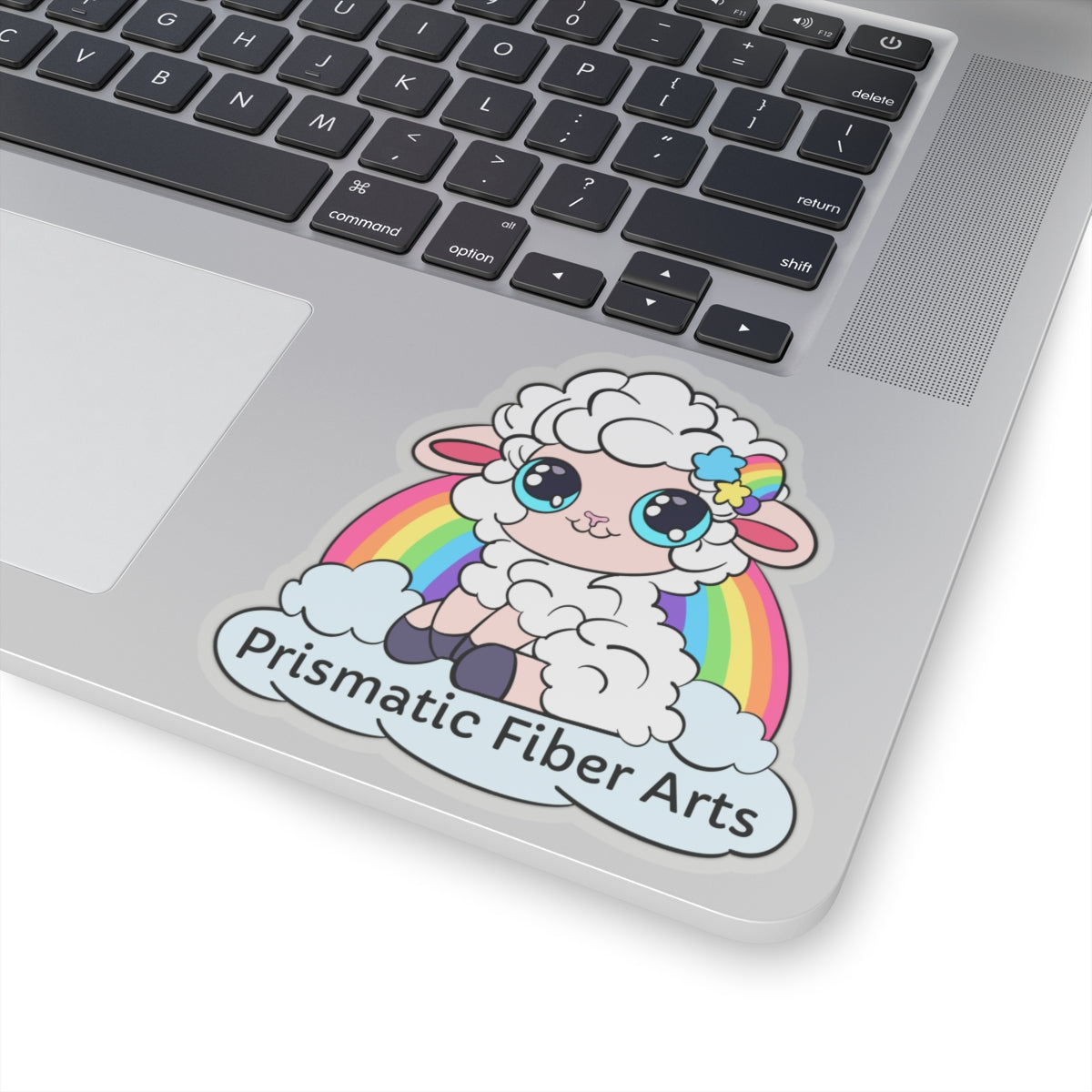 PFA Logo Kiss-Cut Stickers - Prismatic Fiber Arts