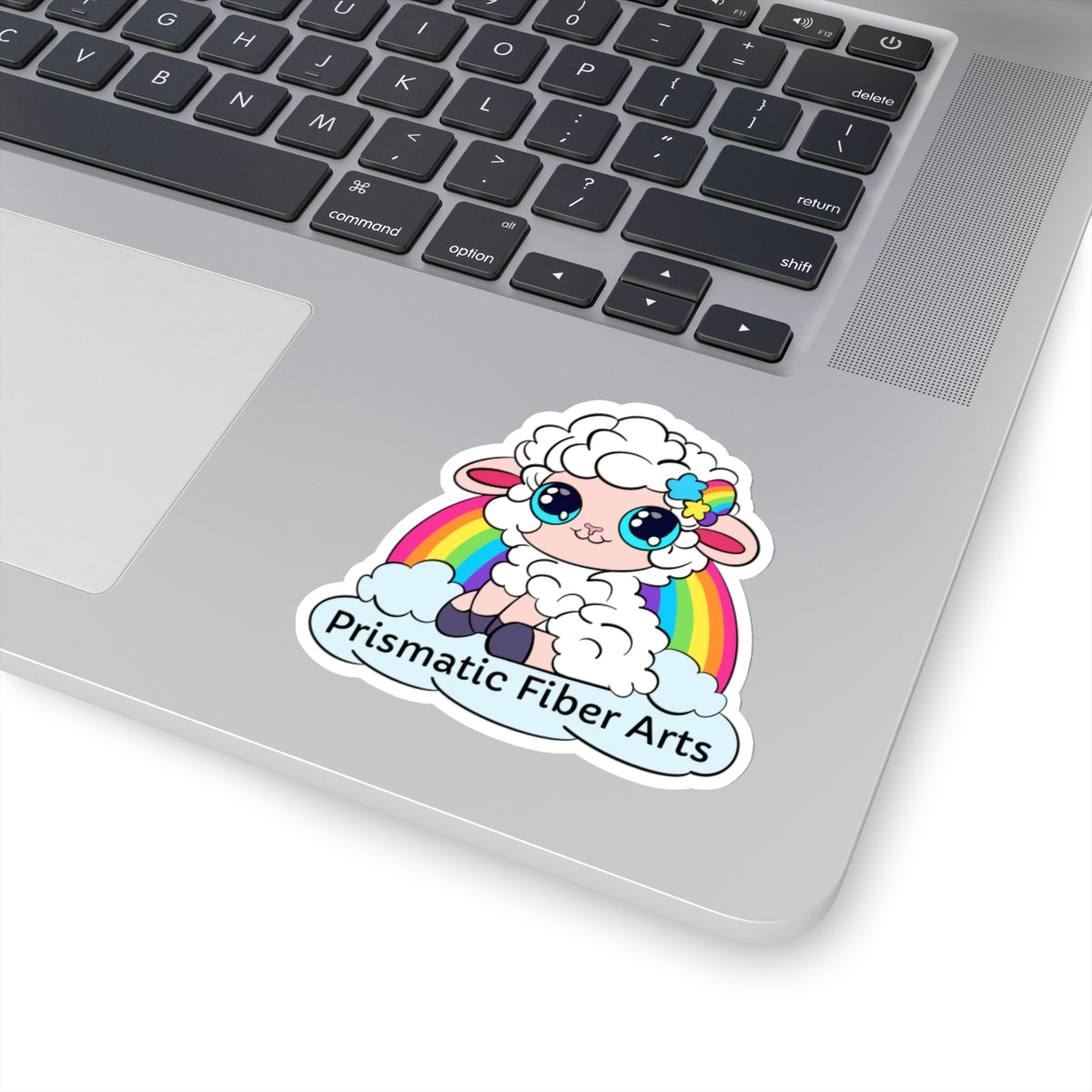 PFA Logo Kiss-Cut Stickers - Prismatic Fiber Arts