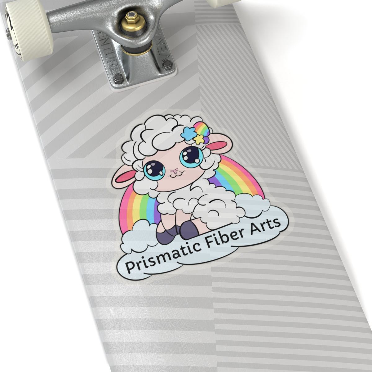 PFA Logo Kiss-Cut Stickers - Prismatic Fiber Arts