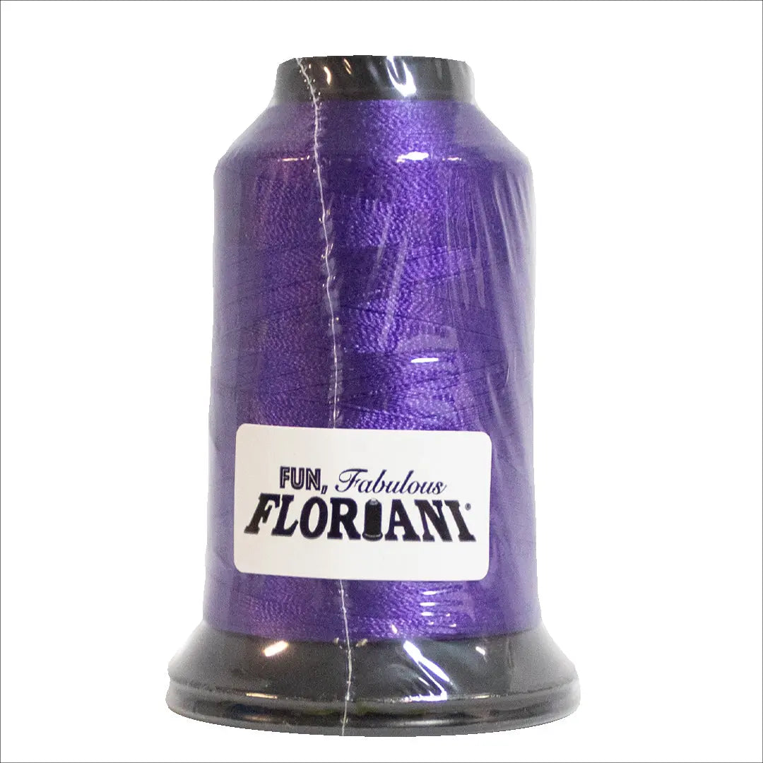695 PURPLE PASSION - Floriani Thread 40 weight 1000M - Prismatic Fiber Arts