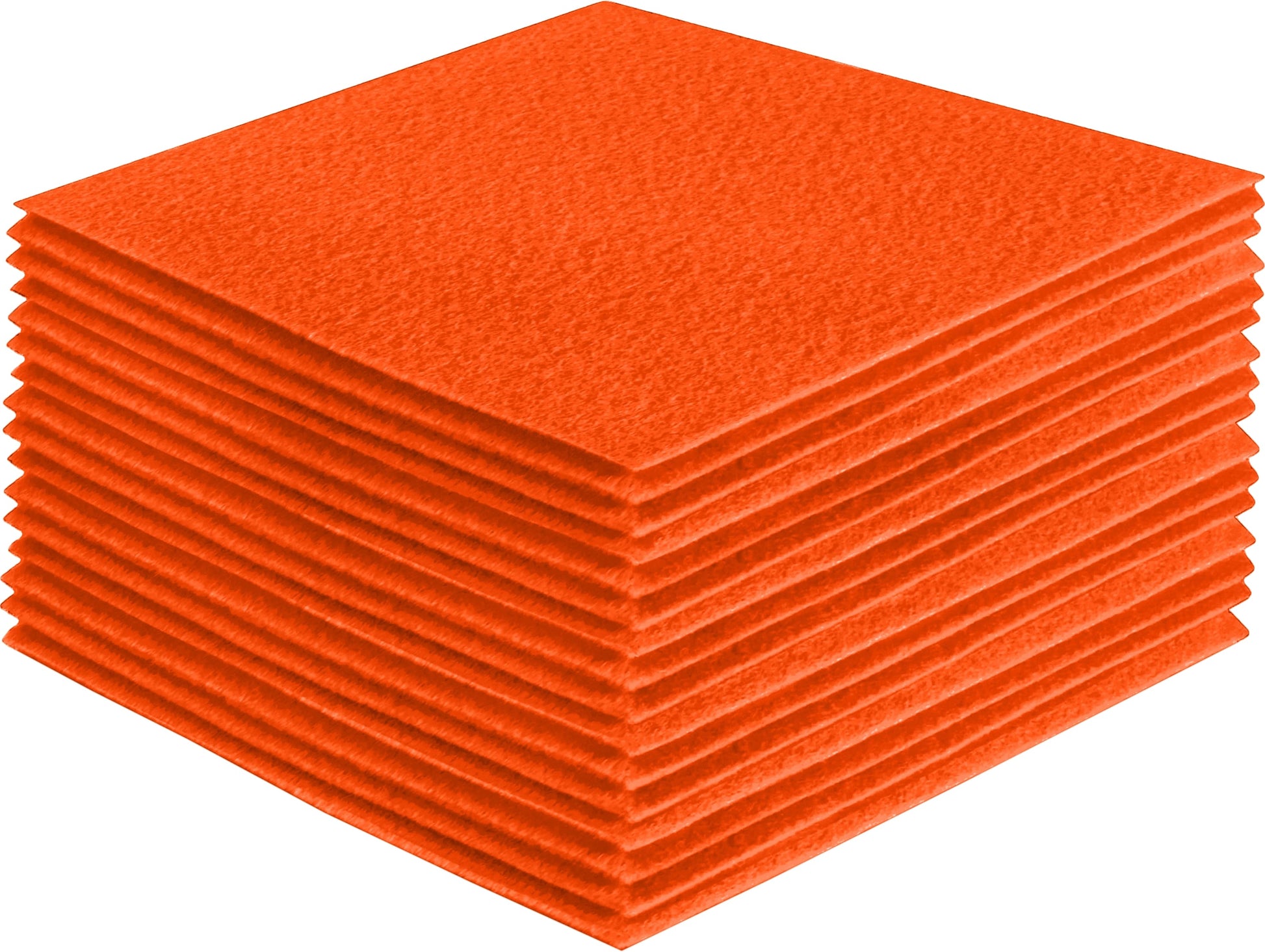 FabricLA Acrylic Felt Craft Sheet Packs – Light Orange | Soft 100% Acrylic Felt Sheets for DIY & Crafts - Prismatic Fiber Arts