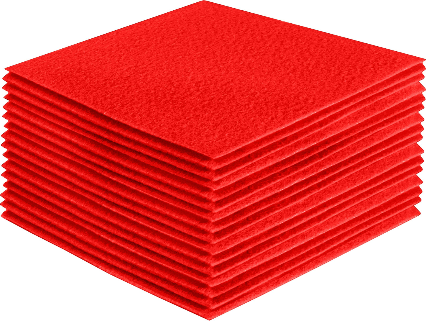 FabricLA Acrylic Felt Craft Sheet Packs – Hot Orange | Soft 100% Acrylic Felt Sheets for DIY & Crafts - Prismatic Fiber Arts