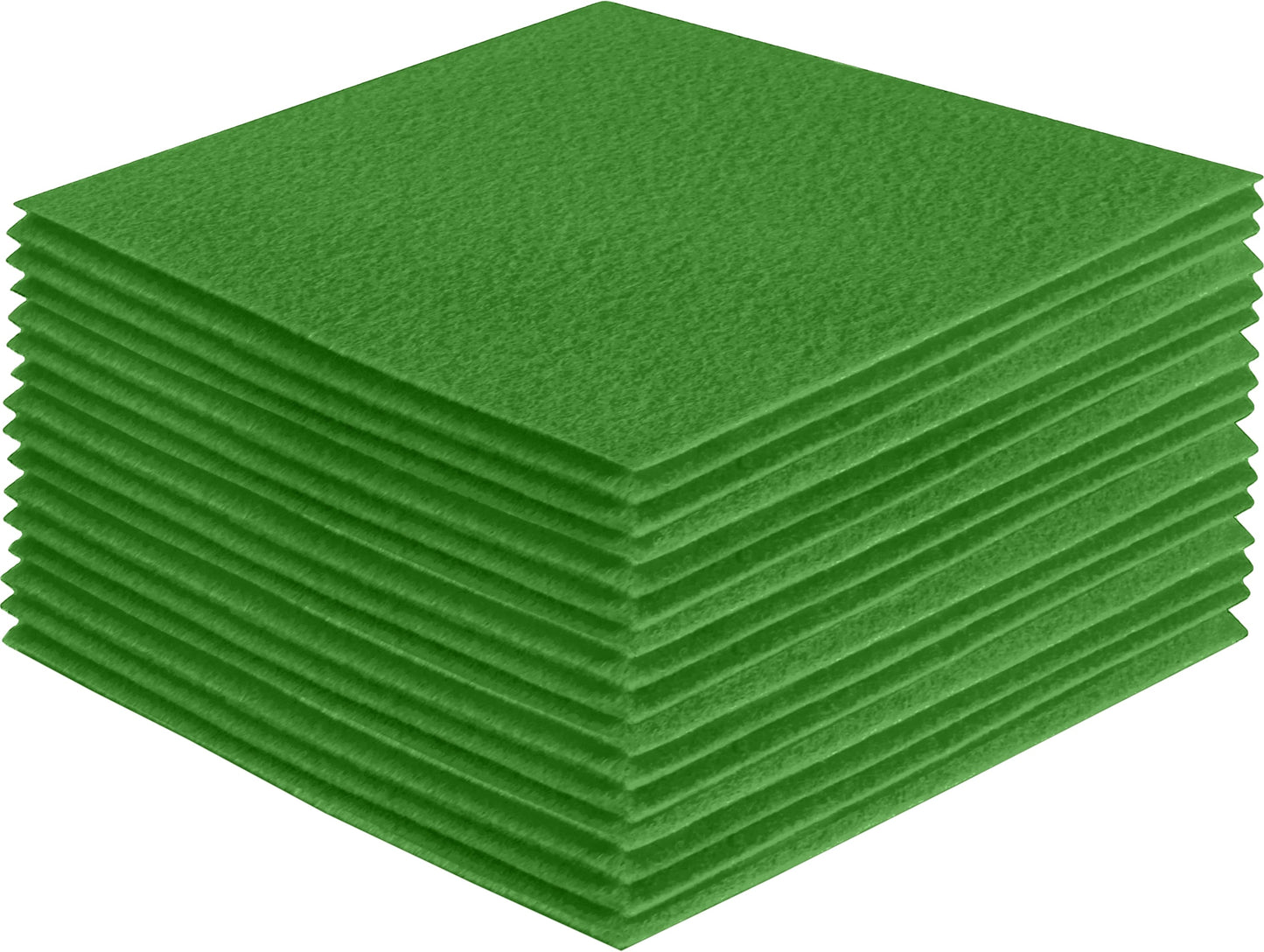 FabricLA Acrylic Felt Craft Sheet Packs – Apple Green | Soft 100% Acrylic Felt Sheets for DIY & Crafts - Prismatic Fiber Arts