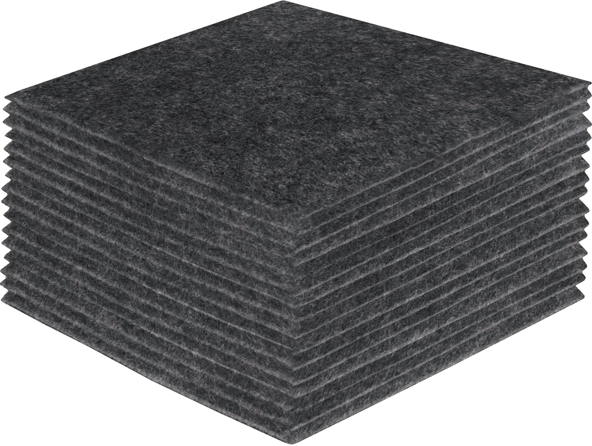 FabricLA Acrylic Felt Craft Sheet Packs – Charcoal | Soft 100% Acrylic Felt Sheets for DIY & Crafts - Prismatic Fiber Arts