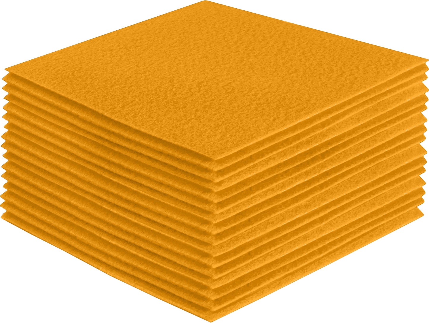 FabricLA Acrylic Felt Craft Sheet Packs – Gold | Soft 100% Acrylic Felt Sheets for DIY & Crafts - Prismatic Fiber Arts