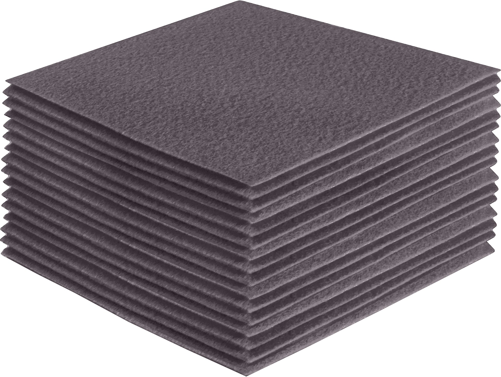FabricLA Acrylic Felt Craft Sheet Packs – Platinum Gray | Soft 100% Acrylic Felt Sheets for DIY & Crafts - Prismatic Fiber Arts