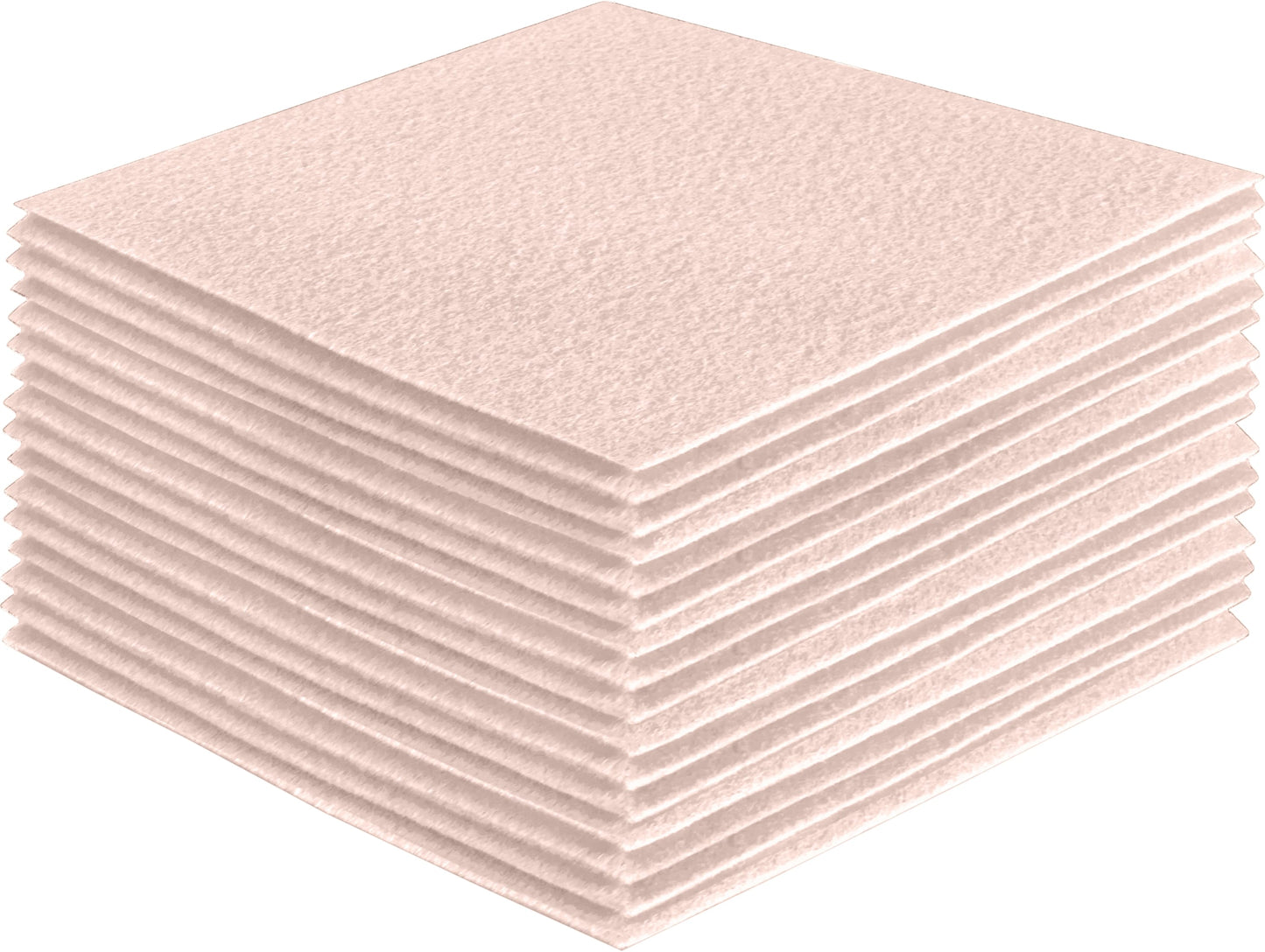 FabricLA Acrylic Felt Craft Sheet Packs – Ivory | Soft 100% Acrylic Felt Sheets for DIY & Crafts - Prismatic Fiber Arts