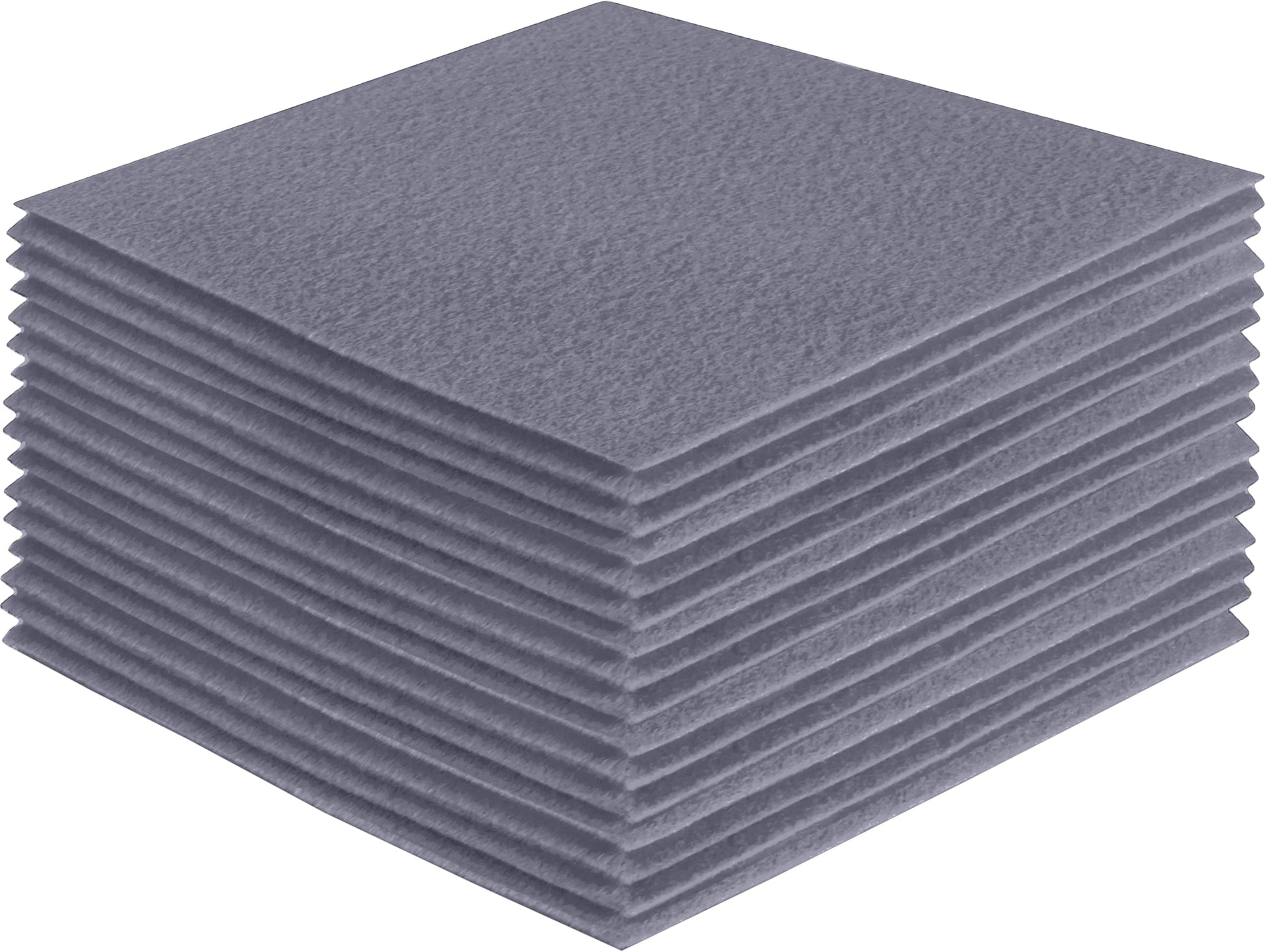 Acrylic Felt Craft Sheet Packs – Gray | 100% Soft Felt Sheets by FabricLA - Prismatic Fiber Arts
