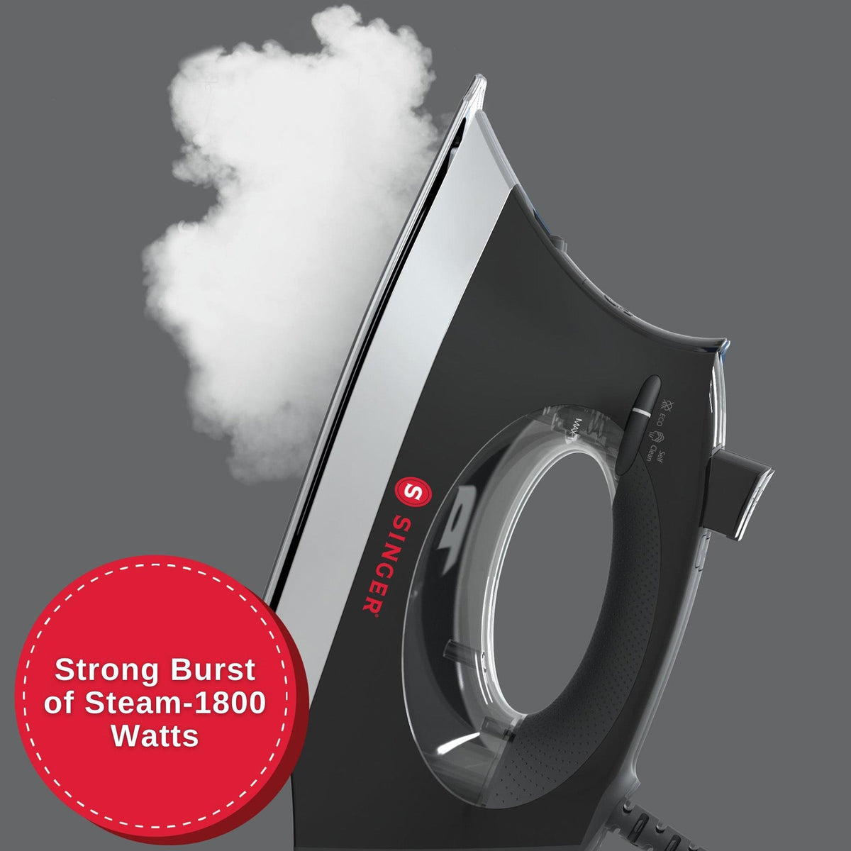 SINGER® SteamCraft Plus 2.0 Iron Black - Prismatic Fiber Arts