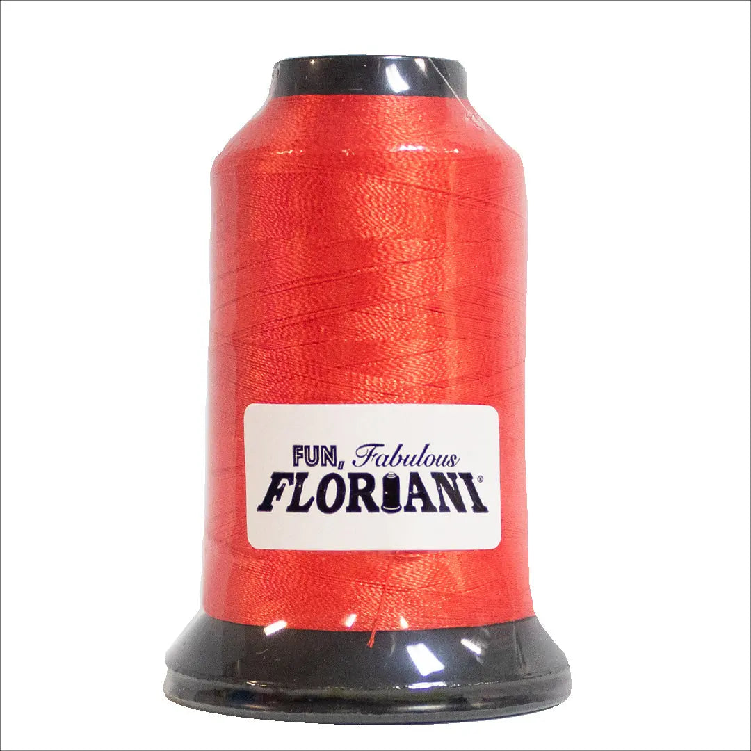 700 MARS RED - Floriani Thread 40 weight 1000M - Prismatic Fiber Arts