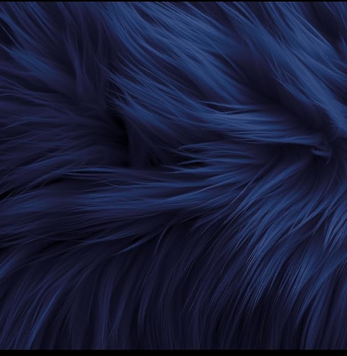 Faux Fur Fabric Squares - Shaggy Fur Patches 10x10 Inches for DIY Crafts, Chair Covers, Seat Cushions - Available in 4, 8, 16 Packs - Prismatic Fiber Arts