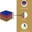 4" x 4" Acrylic Felt Sheets by FabricLA | Multi-Colors - Prismatic Fiber Arts