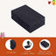 FabricLA Acrylic Felt 9"X12" Sheet Packs | Dark Gray - Prismatic Fiber Arts