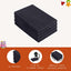 FabricLA Acrylic Felt 9"X12" Sheet Packs | Dark Gray - Prismatic Fiber Arts