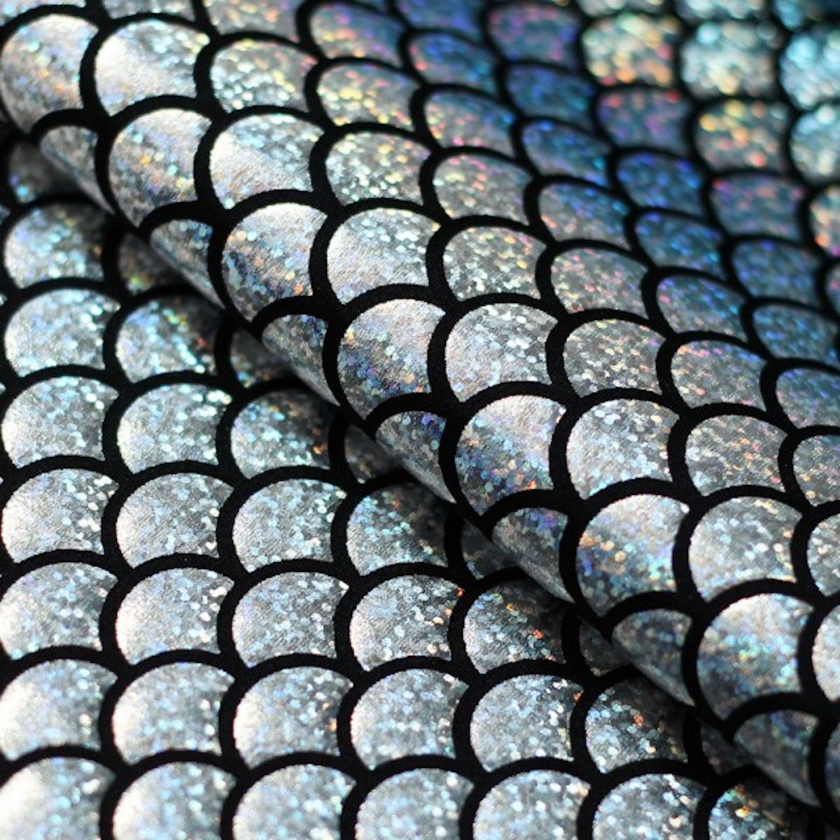 Mermaid Scale Spandex Fabric