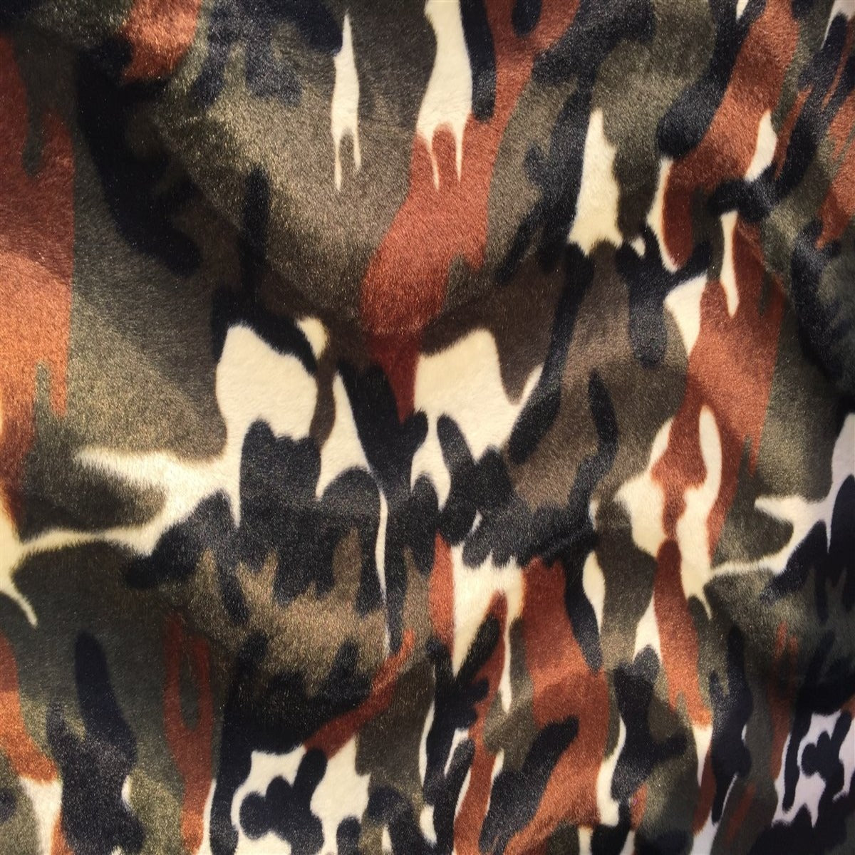Cow Print Velboa Faux Fur - Prismatic Fiber Arts