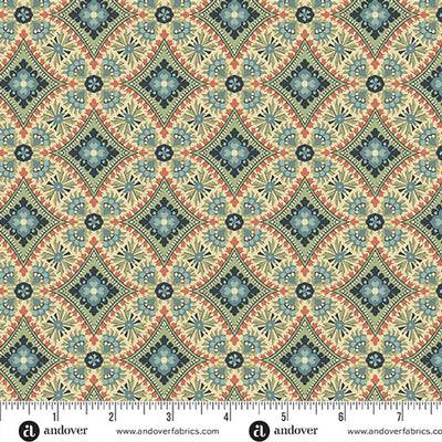 Amber Fields Biscotti Farmer's Daughter 44"/45" Fabric Per Yard - Prismatic Fiber Arts