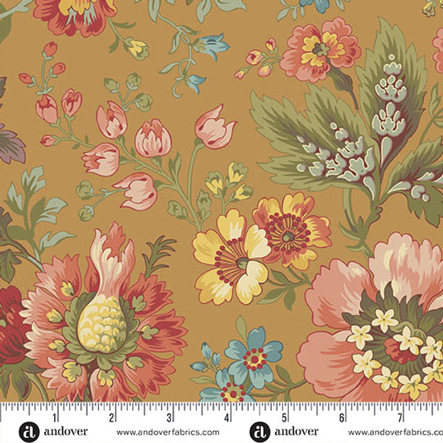 Milk and Honey Yellow Farmer's Daughter 108's Cotton Wideback Fabric Per Yard - Prismatic Fiber Arts