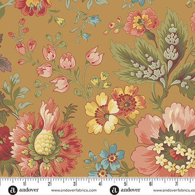 Milk and Honey Yellow Farmer's Daughter 108's Cotton Wideback Fabric Per Yard - Prismatic Fiber Arts