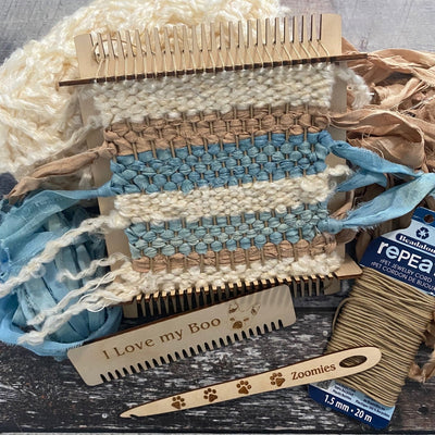 Jewel Loom Wood Bead Weaving Loom Boo Boo Coaster Maker Loom - Prismatic Fiber Arts