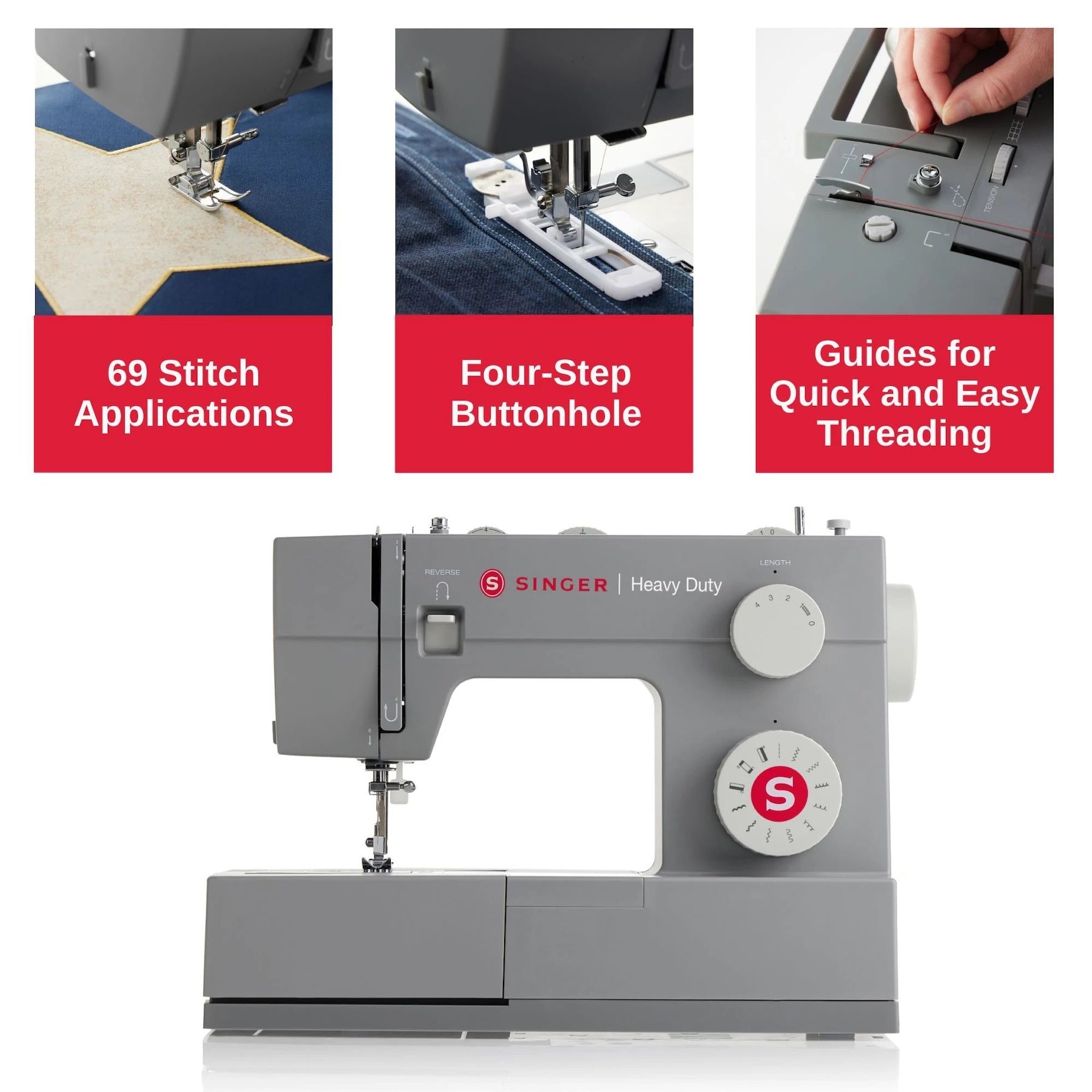 SINGER® Heavy Duty 4411 Sewing Machine - Prismatic Fiber Arts