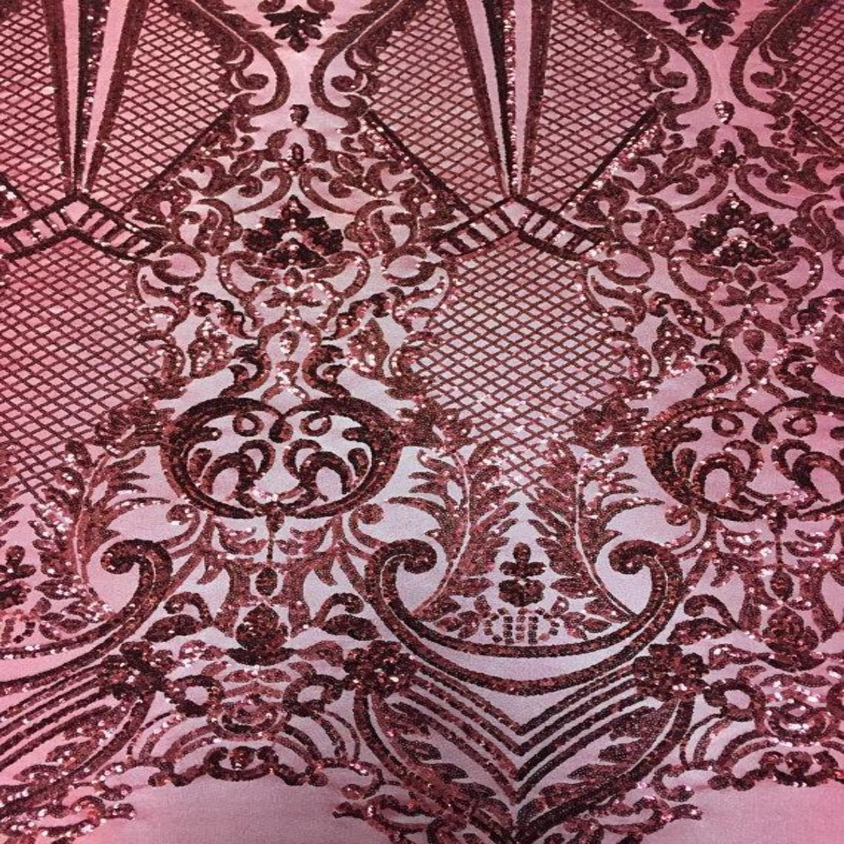 Chantal Deluxe Stretch Sequins Fabric - Prismatic Fiber Arts