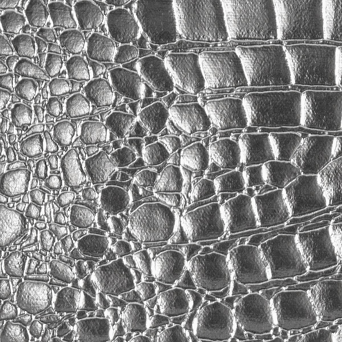 Faux Crocodile Vinyl Fabric - Prismatic Fiber Arts