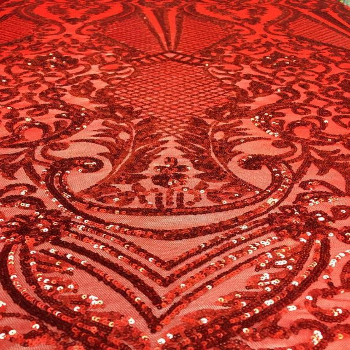 Chantal Deluxe Stretch Sequins Fabric - Prismatic Fiber Arts