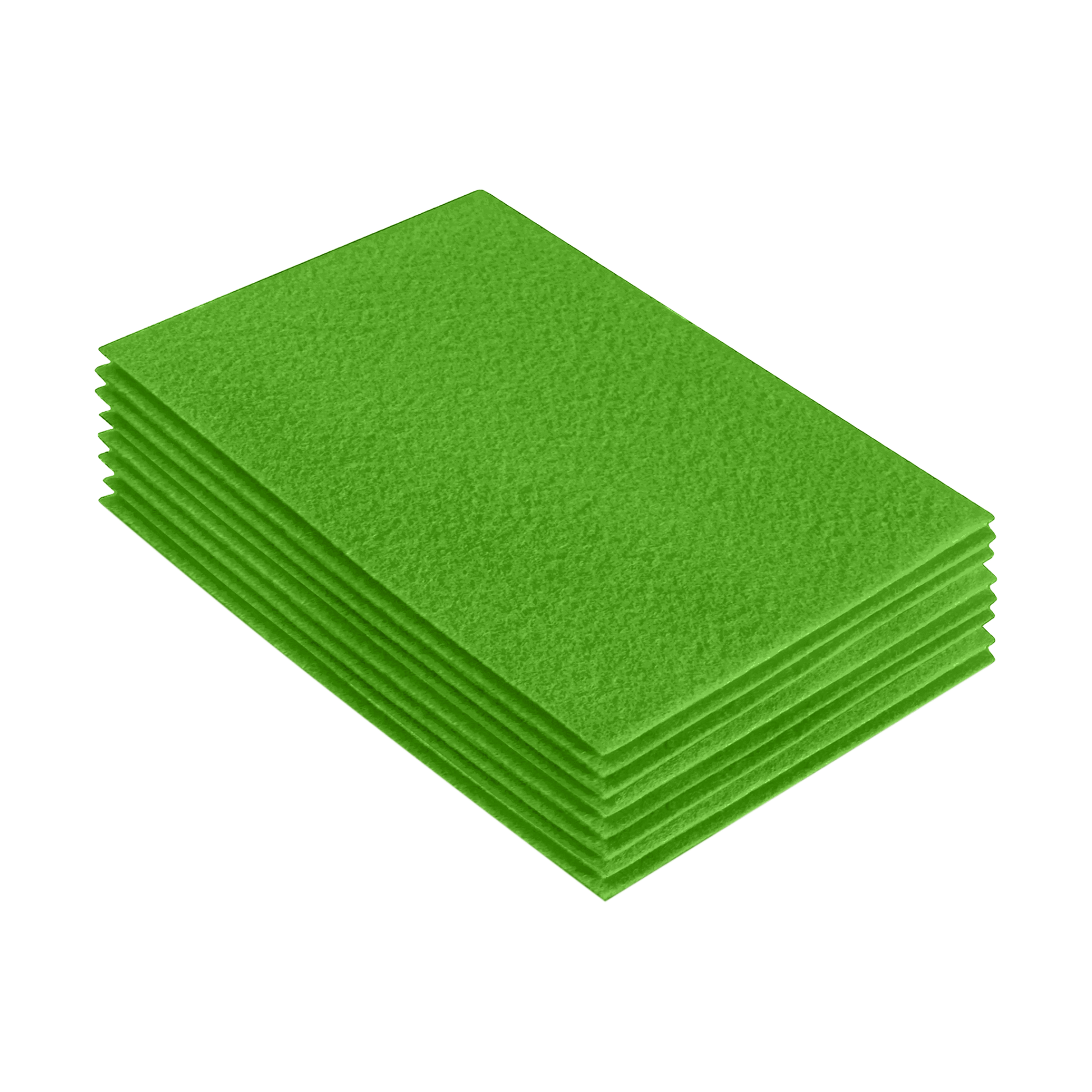 FabricLA Acrylic Felt 9"X12" Sheet Packs | Lime - Prismatic Fiber Arts