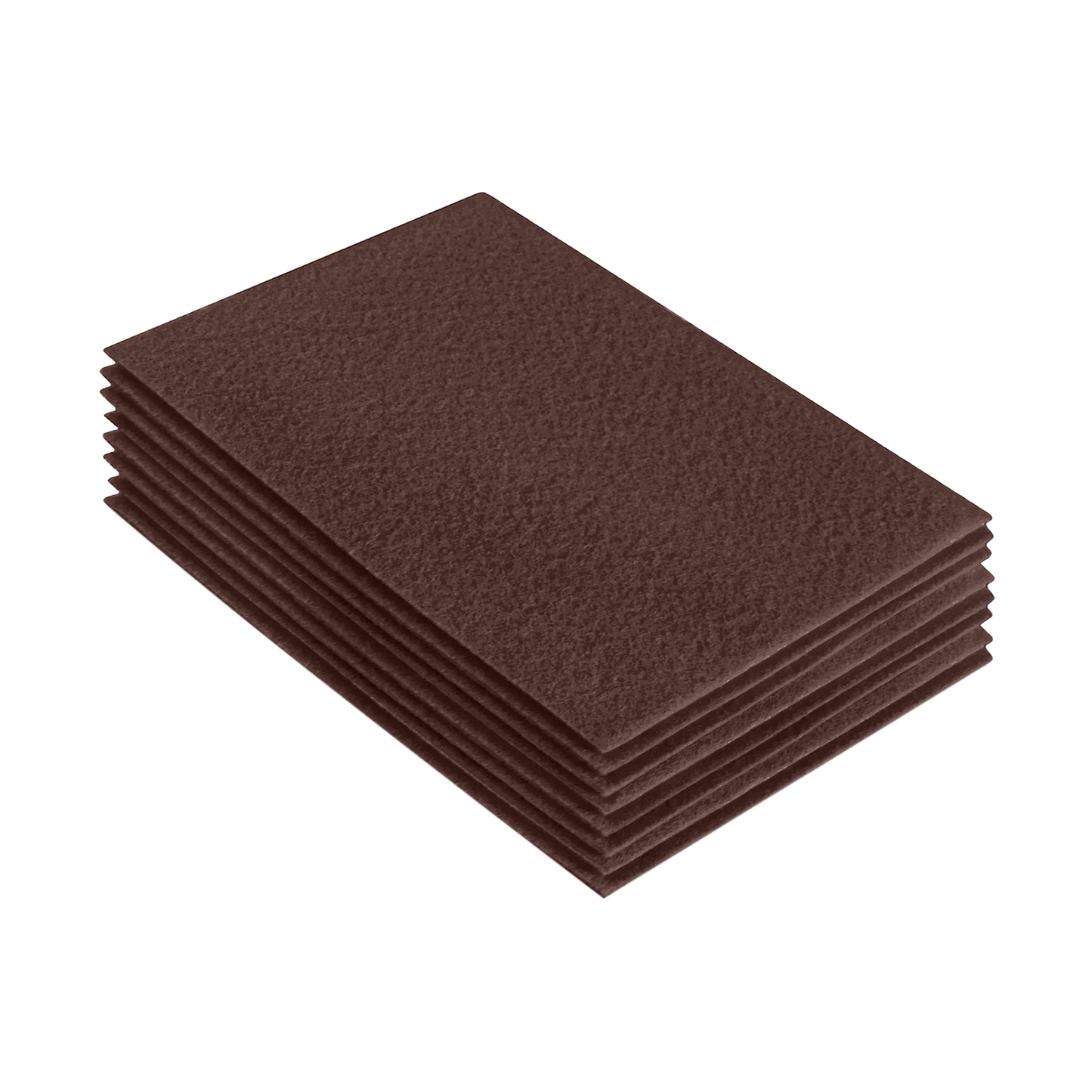 FabricLA Acrylic Felt 9"X12" Sheet Packs | Light Brown