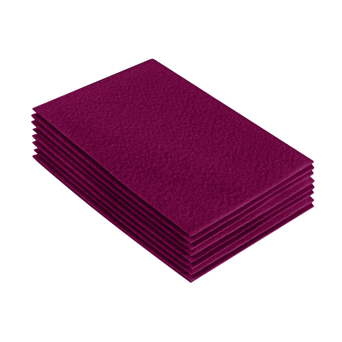 FabricLA Acrylic Felt 9"X12" Sheet Packs | Oxblood Burgundy - Prismatic Fiber Arts