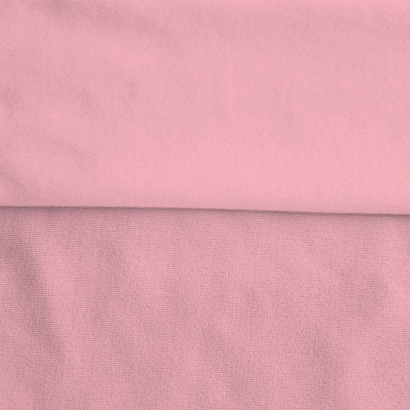 Premium White Sweatshirt Fleece Fabric 60" Wide - Polyester Cotton Blend | FabricLA - Prismatic Fiber Arts
