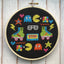 80's Sampler Counted Cross Stitch DIY KIT - Prismatic Fiber Arts